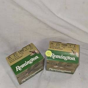 2-Remington 20ga Nitro Copper Pheasant