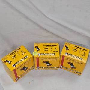 3-Fiocchi 20ga #6 Golden Pheasant