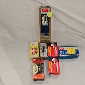 Lot of 7 boxes 22LR Full