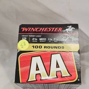 5 Boxes Winchester AA 12ga #7.5 Brick
