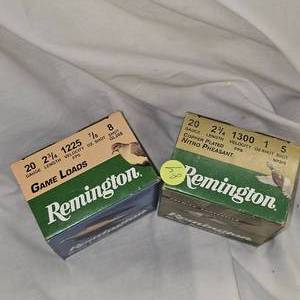 2-Remington 20ga #5 Nitro Copper Pheasant