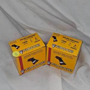 2-Fiocchi 20ga #5 Golden Pheasant