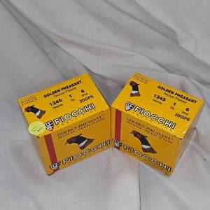 2-Fiocchi 20ga #6 Golden Pheasant