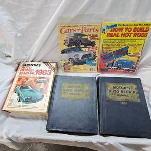 Lot of Chiltons and Car Periodical