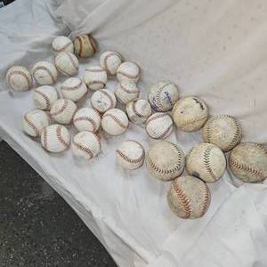 5 Gallon Bucket of Baseballs, Softballs(20-30)