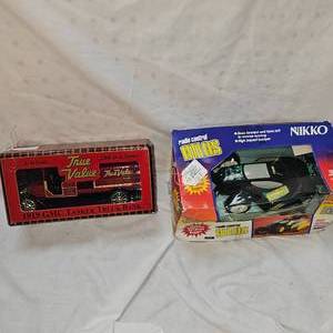 True Value GMC Tanker Bank and Car