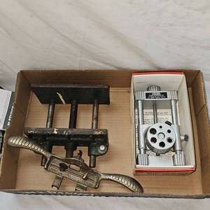 8 Dado Set, Dowd Jig, Wood Clamp, Draw Knife