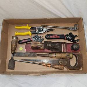 Block Plane Crecent Wrenches, Tin Snips, Etc