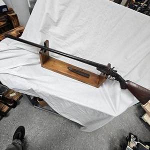 H & D Folsom Arms Co, 12ga Damascus Barrel Shotgun