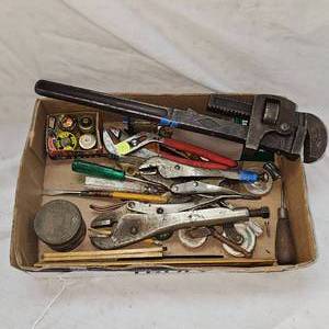 Vise Grips, Pliers, Misc Tools