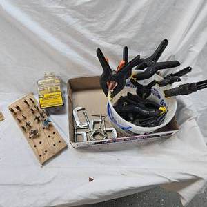 Squeeze Clamps and Router Bits