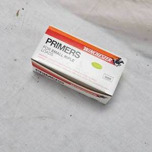 Winchester 1000 Count Brick Small Rifle  Primers(WLR)