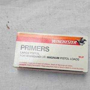 Winchester 1000 Count Brick Large Pistol Primers(WLP)