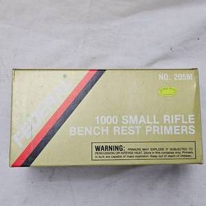 Federal Small Rifle Bench Rest Primers, 1000 Brick(205m)
