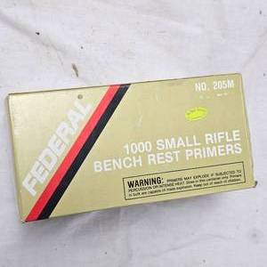 Federal Small Rifle Bench Rest Primers, 1000 Brick(205m)