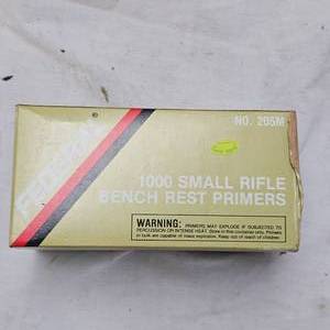Federal Small Rifle Bench Rest Primers, 900 Brick(205m)