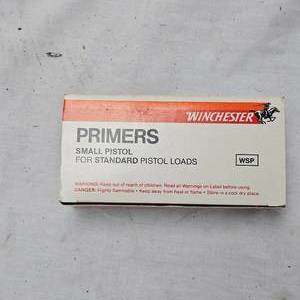 Winchester Small Pistol 1000 Brick Primers(WSP)