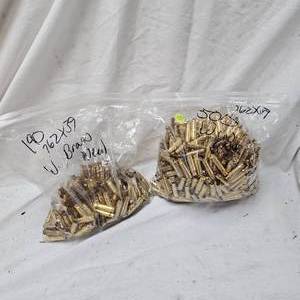 Like New, Winchester 7.6x39 Brass-approx 690 Rounds
