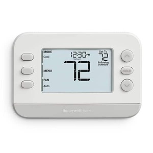 Honeywell Home X2P Programmable Thermostat, Single-Stage, 1-Heat1-Cool, Flexible Schedule