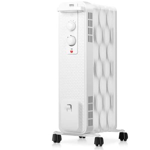 Gymax (Brand Rating 3.55) 1500-Watt Electric Oil Filled Radiator Space Heater with 3 Heating Modes White