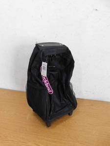 Rockland Roadster 17 in. Rolling Backpack, Black