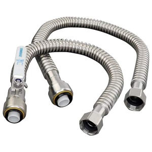 Everbilt 34 in. SSPTC x 34 in. FIP Water Heater Connection Kit