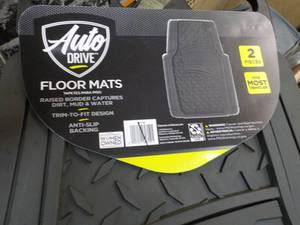 2 pcs Auto Drive Floor Mats...
