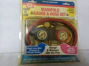 Manifold Gauge and Hose Set...