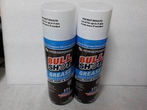 2 Cans Bull Shot Grease and Grime E...