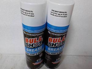 2 Cans Bull Shot Grease and Grime E...