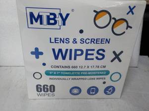 660 Lens and Screen Wipes...