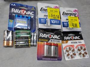 Batteries...