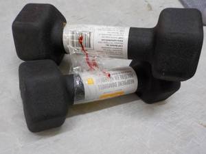 2 Weights 3 lbs. each...