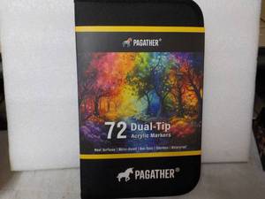 Pagather 72 Dual Tip Acrylic Marker...