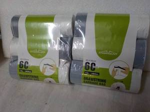 120 Drawstring 4 Gallon Garbage Bag...