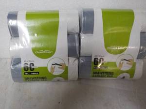 120 Drawstring 4 Gallon Garbage Bag...