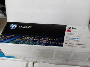 HP Laser Jet 414A Magenta Toner Car...