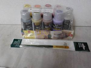 Acrylic Paint and Art Brush...