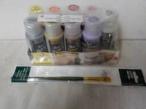Acrylic Paint and Art Brush...