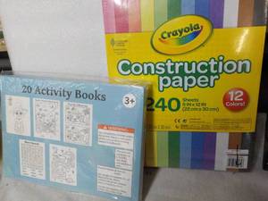 Construction Paper and Activity Boo...