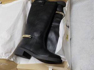 A New Day Black Boots size 8...
