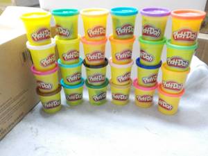 Hasbro box of 24 Tubs of Modeling C...