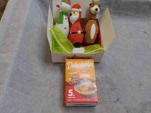 Pet Toys and Delectables Cat Treats...