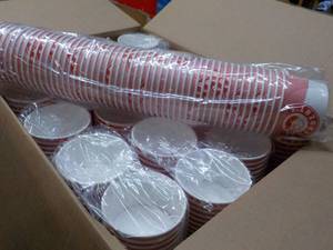 Case of 1000 Paper 8 oz Soup Cups...