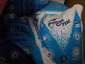 2 bags 50 lbs. each Diamond Crystal...