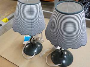 2 Room Essentials Table Lamps...