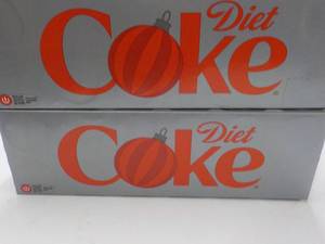 2 Diet Coke 12 packs...