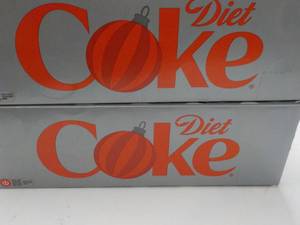 2 Diet Coke 12 packs...