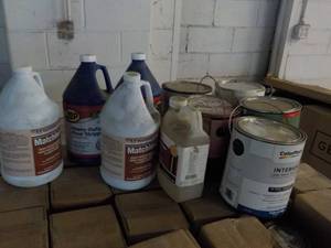 Leftover Paint and 4 Gallons Floor ...