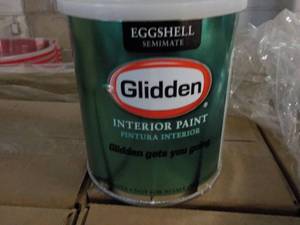 10 quarts Glidden Paint- variety of...